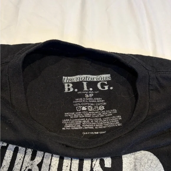 Notorious Big Shirt small - Picture 3 of 3